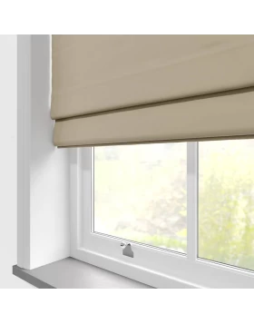 Κουρτίνα Ρόμαν με Μηχανισμό σειρά 45-9877 Μπεζ Καφέ (Image 1)