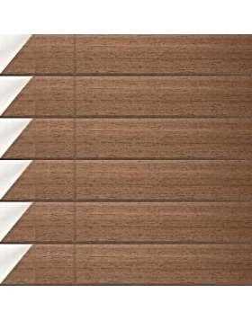 Ξύλινα Στόρια Μagino 50mm σειρά KF6161 Light Brown Wood