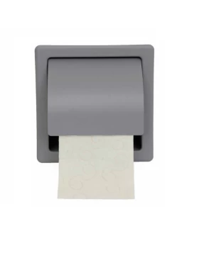 Χαρτοθήκη μπάνιου Top Line σειρά 109-163 Ανθρακί ματ (16x7x15.5cm)