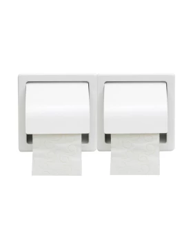 Χαρτοθήκη μπάνιου Top Line σειρά 110-033 Λευκό ματ (30x7x15.5cm)