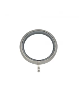 Κρίκος Στρογγυλός για Κουρτινόβεργα Φ.35 σειρά 0030 σε Νίκελ Ματ (Image 1)