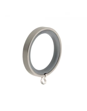 Κρίκος Πλακέ για Κουρτινόβεργα Φ.35 σειρά 0031 σε Νίκελ Ματ (Image 1)