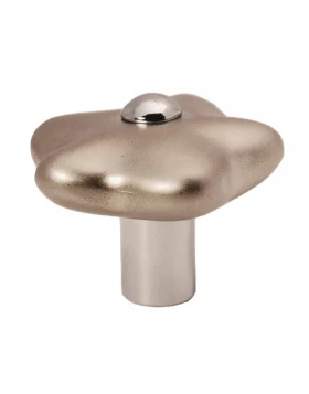 Πόμολα Επίπλων Λουλούδι Conset σειρά C554 Σατέν Νίκελ (Image 1)