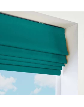 Κουρτίνα Ρόμαν με Μηχανισμό σειρά 45-0581 Πετρόλ  (Image 1)