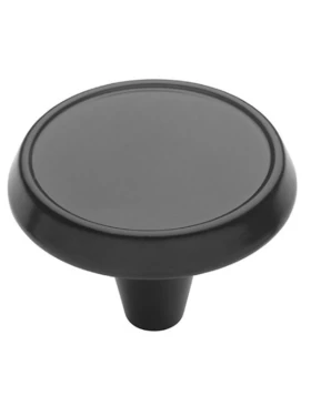 Πόμολα Επίπλων Φ.38 Roline σειρά 0679 Μαύρο ματ (Image 1)