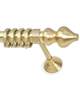 Κουρτινόξυλα Anartisi Φ.35 σειρά Baroco 589107 Χρυσό Σατινέ (Image 1)