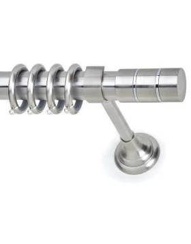 Κουρτινόξυλα Anartisi Φ.35 σειρά Paros 471331 Νίκελ Σατινέ (Image 1)