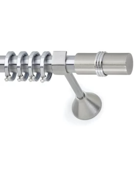 Κουρτινόξυλα Anartisi Φ.25 σειρά Light 22521 Νίκελ Σατινέ (Image 1)