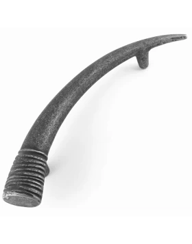 Λαβές Εξώπορτας Παραδοσιακές σειρά 112.019 σε Νίκελ Αντικέ (Μήκος 29cm)  (Image 1)