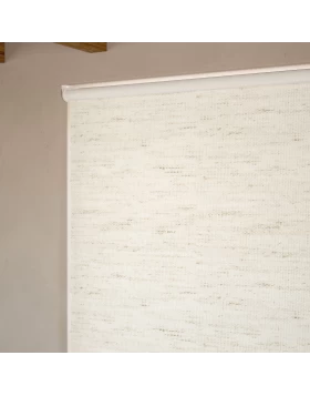 Ρόλερ σκίασης Black Out Supreme σειρά 05036 Καφέ Μπεζ (Υφή Λινού) (Image 1)