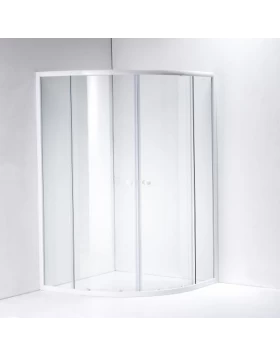 Καμπίνα ντουζιέρας Ημικυκλική σειρά Bianca 80-5080 (80x80cm)