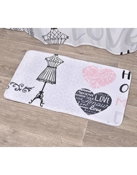 Πατάκι μπάνιου Microfiber σειρά 1183 (45×75cm) (Image 1)