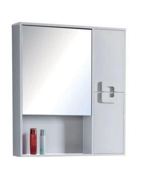Καθρέπτης μπάνιου με 2 Ντουλάπια σειρά 27-2130 Λευκό 