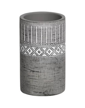 Ποτηροθήκη Polyresin σειρά 6238 Γκρι (7×10.5cm) (Image 1)