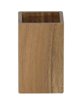 Ποτηροθήκη από Ακακία σειρά 6115 Καφέ (Image 1)