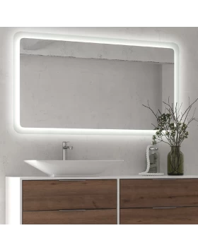 Καθρέπτης μπάνιου με LED Karag Adel 120 (80x120x4cm)