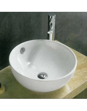 Νιπτήρας Επικαθήμενος Creso σειρά 17-9001 Λευκό (44x44cm) (Image 1)