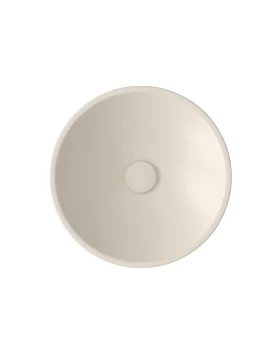 Νιπτήρας Επικαθήμενος Bianco Ceramica Lupo 33010-311 Ματ Ivory (Φ.45cm)