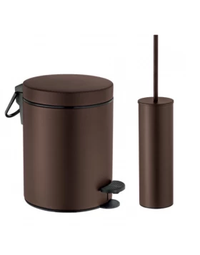 Σετ Χαρτοδοχείο 5lt & Πιγκάλ Sanco σειρά 90680-Α75 Καφέ Wenge  (Image 1)