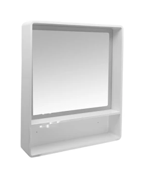 Καθρέπτης μπάνιου Magia με Εταζέρα & LED σειρά 55-6030 (70x60x12cm) (Image 1)