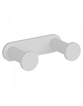 Άγκιστρο Διπλό Langberger 21280-32A-300 Ματ Λευκό (Image 1)