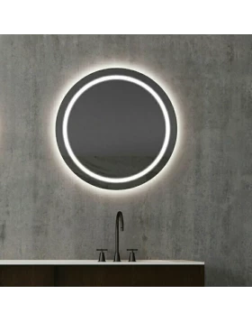 Καθρέπτης Φωτιζόμενος με Dimmer Ρυθμιζόμενο LED Luminor Polar (Φ.59cm) (Image 1)