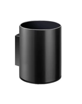 Ποτηροθήκες Μπάνιου Sanco σειρά 91156 Μαύρο Ματ (9.5x10cm)