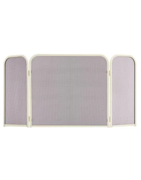 Τρίφυλλη Μεταλλική κάλυψη τζακιού Ζωγομετάλ σειρά 582 σε Όρο ματ (Image 1)