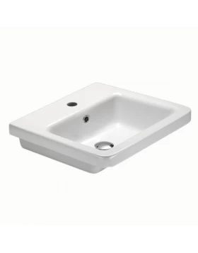 Νιπτήρας Κρεμαστός & Επίπλου Bianco Ceramica City MCITY83-300 Λευκό (50x40cm)