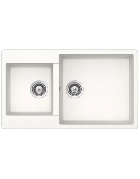 Νεροχύτες Schock Cristalite Element 31290-1301 Superwhite (86x50cm) (Image 1)