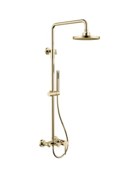 Στήλη Ντους 3 εξόδων Karag Artemis SO551B Όρο Ματ (Ύψος 106.5cm-136.5cm) (Image 1)