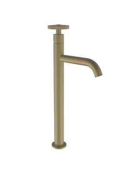 Μπαταρία Ψηλή Νιπτήρος Teorema Programe One 321005 Soft Brass (Ύψος 37.2cm)