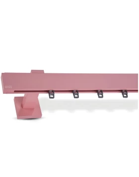 Κουρτινόξυλα Σιδηρόδρομοι Domus PF Τάπα Απλή σειρά 97-965-5 σε Ροζ (Image 1)