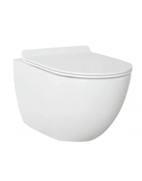 Λεκάνη Κρεμαστή Ceramita Cupola Rimless σειρά 0065 Λευκό (55cm)