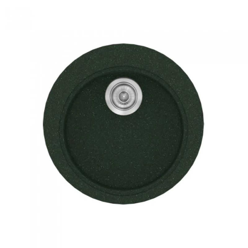 Νεροχύτες Γρανίτη Συνθετικοί Sanitec 316 σε χρώμα 19. Granite Green (Φ.48)