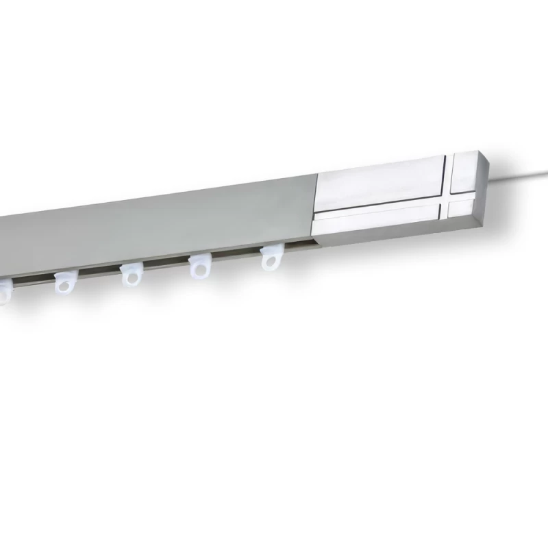 Σιδηρόδρομος Οροφής Πλακέ Chicago σε Inox Γυαλιστερό (Image 1)