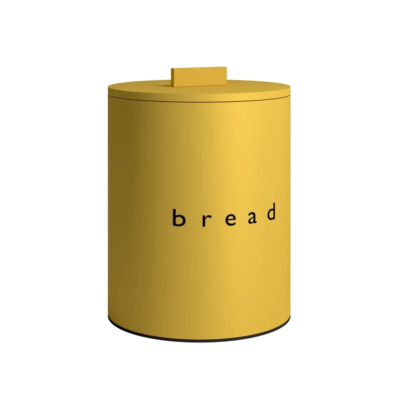 Ψωμιέρα Κίτρινο με Καπάκι σειρά 2225-603 (20x25cm)
