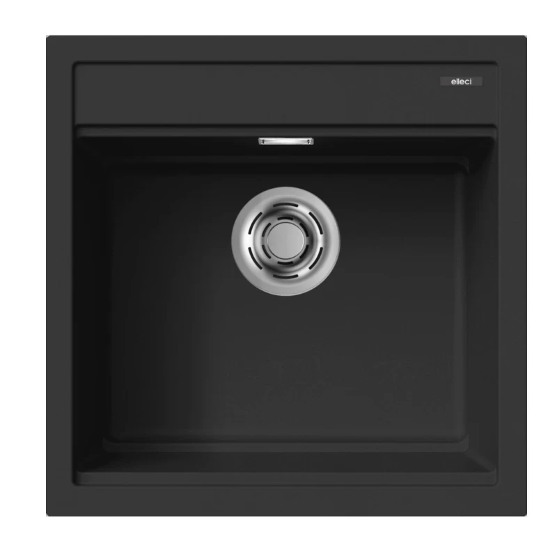 Νεροχύτες Γρανίτη Elleci σειρά Best Workstation 104 Μαύρο Black K86 (51x51cm)