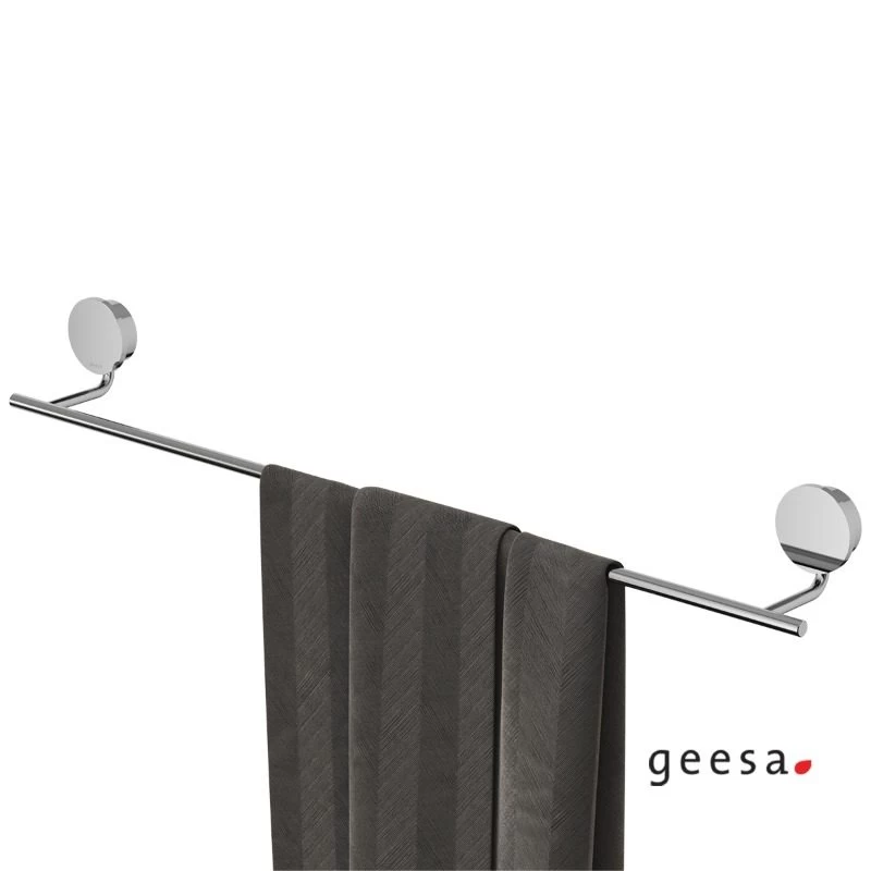 Πετσετοθήκη Μπάνιου Geesa Opal 7207/60-100 Χρώμιο (Μήκος 66cm) (Image 1)