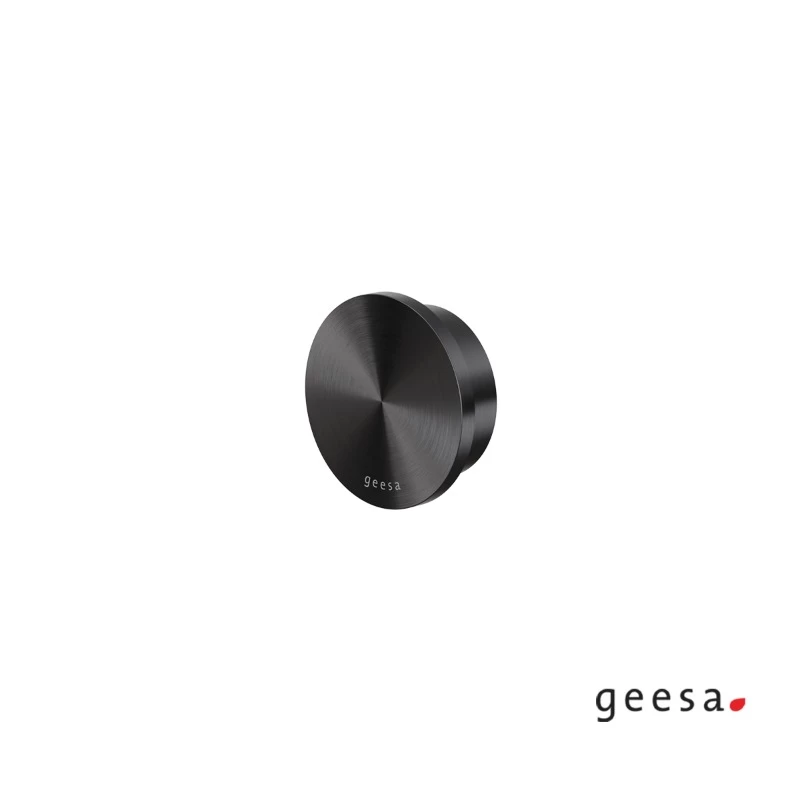 Άγκιστρο Πετσετών Geesa Opal 7245-411 Black Brushed PVD (Φ.5,4x1.9cm)