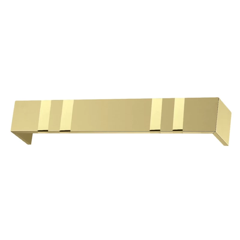 Μεταλλική Μετόπη Τετράγωνη Luxury σειρά 22-134 Χρυσό Ματ