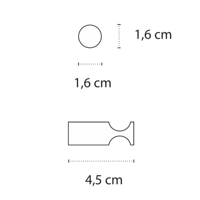 Άγκιστρο Karag Moderno Satine 960199 Matt Inox (Image 2)