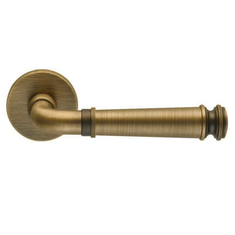 Πόμολα Πόρτας ILAVIO χειρολαβές με ροζέτα 2601 Μπρονζέ  (Image 1)