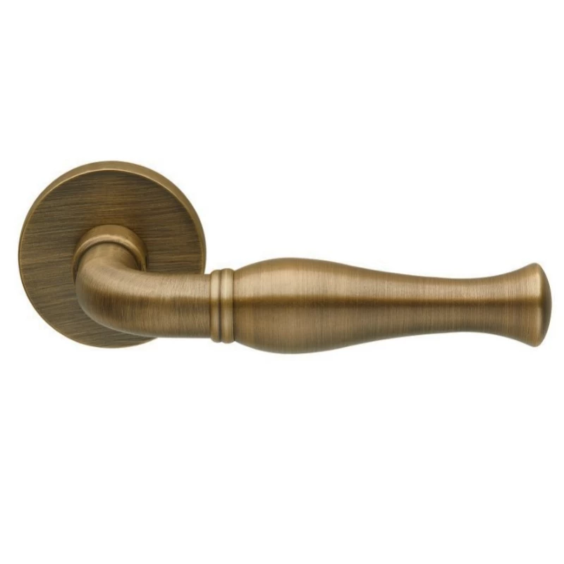 Πόμολα Πόρτας ILAVIO χειρολαβές με ροζέτα 2611 Μπρονζέ  (Image 1)