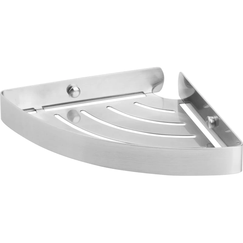 Σπογγοθήκη Γωνιακή 18cm BronzeArt 16H9-11/Ματ Inox (Ανοξείδωτο Ατσάλι 304) (Image 1)