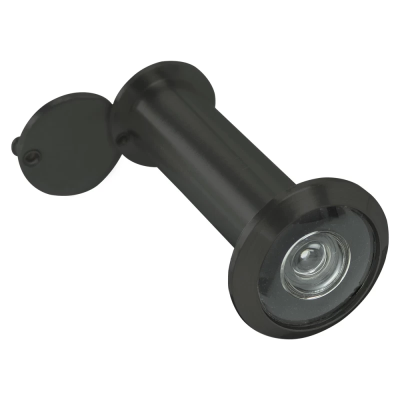 Ματάκι Εξώπορτας Στρογγυλό 60-100mm σε Μαύρο Ματ Perfect 411-7 (Image 1)