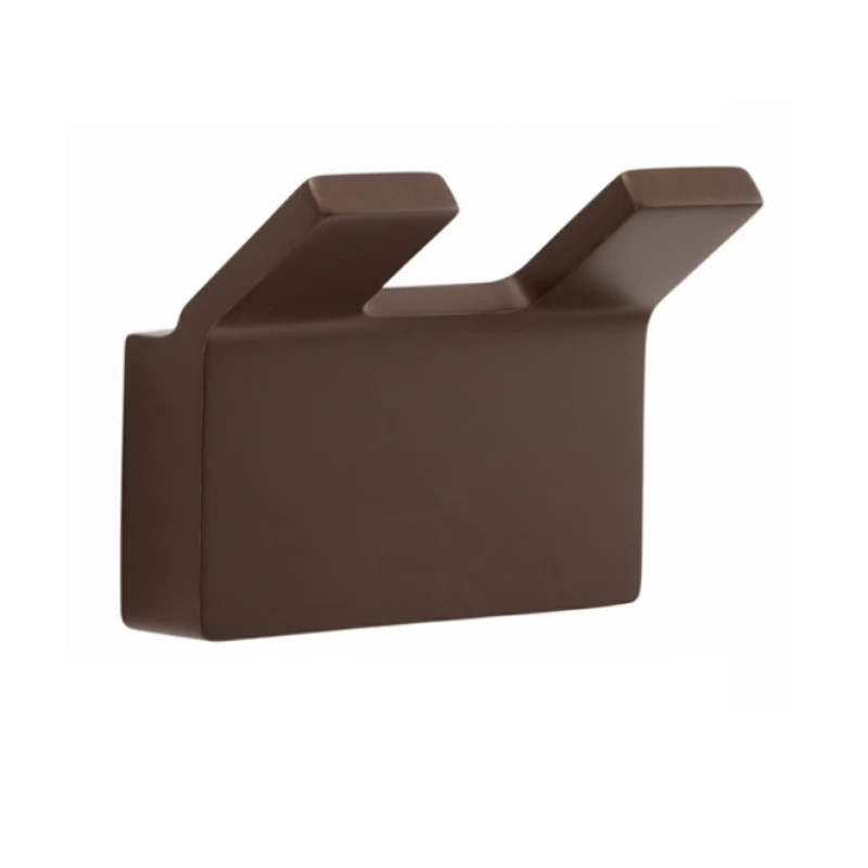 Άγκιστρο Διπλό 6.5cm BronzeArt Shelfy 32FY-C2 Dark Coffee (Καφέ) (Image 1)