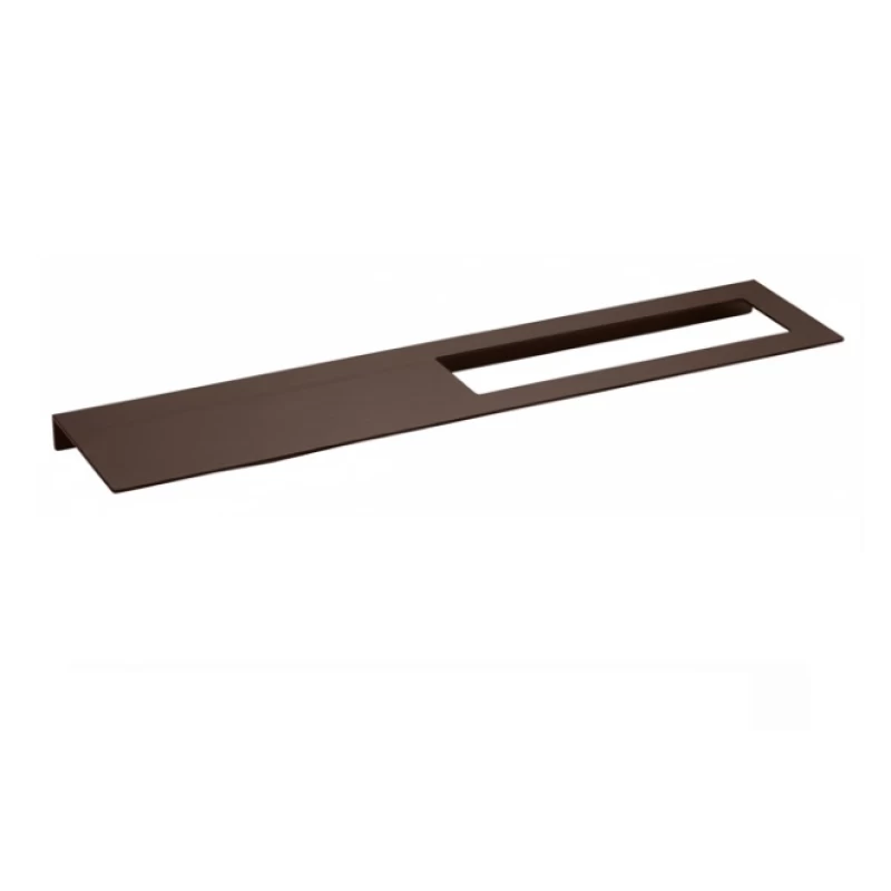 Κρίκος με Ράφι Εταζέρα Μεταλλική 50cm BronzeArt Shelfy 72FY-C2 Dark Coffee (Καφέ) (Image 1)