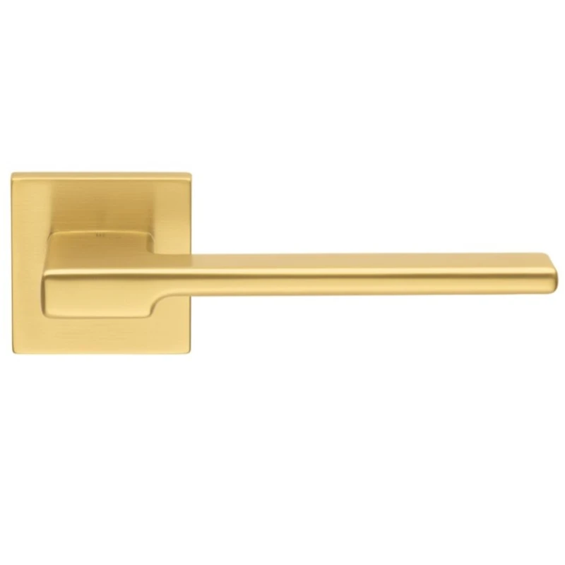 Πόμολα Πόρτας ILAVIO χειρολαβές με ροζέτα 2646 Vintage Gold (Image 1)
