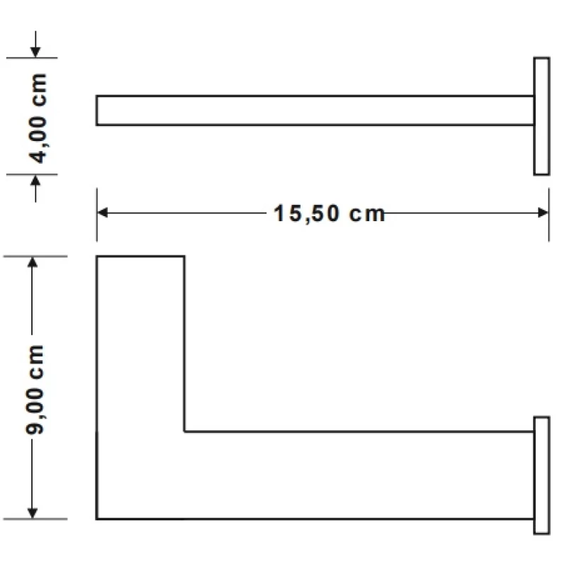 Χαρτοθήκες Μπάνιου Sanco σειρά Minimal A3-24206 Χρωμέ